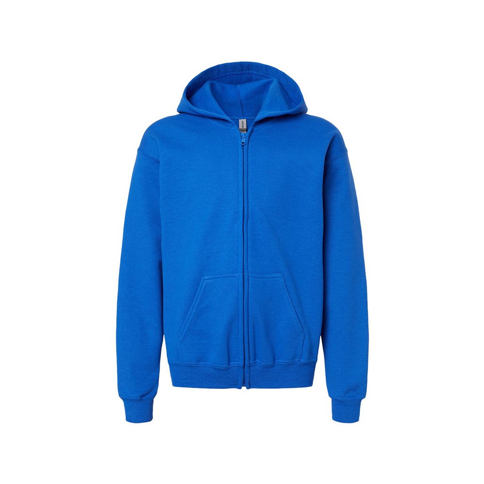 CUSTOM GILDAN YOUTH HEAVY BLEND™ FULL-ZIP HOODED SWEATSHIRT