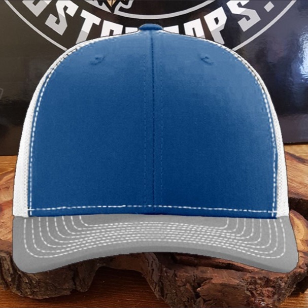 Royal/White/Heather - Front