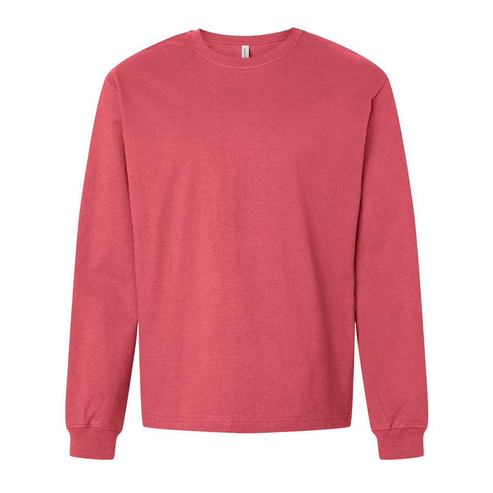 CUSTOM BELLA + CANVAS UNISEX 7.5 OZ HEAVYWEIGHT LONG SLEEVE TEE