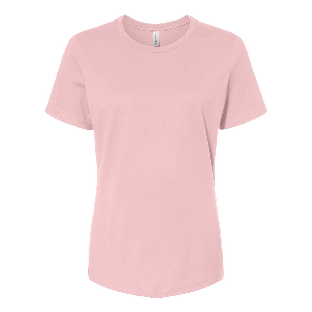 CUSTOM BELLA + CANVAS WOMENS RELAXED JERSEY TEE