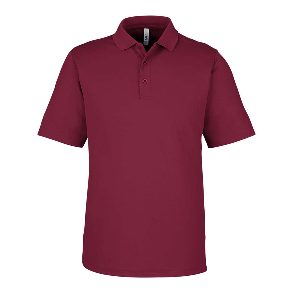 CUSTOM CORE365 MENS MARKET SNAG PROTECT MESH POLO