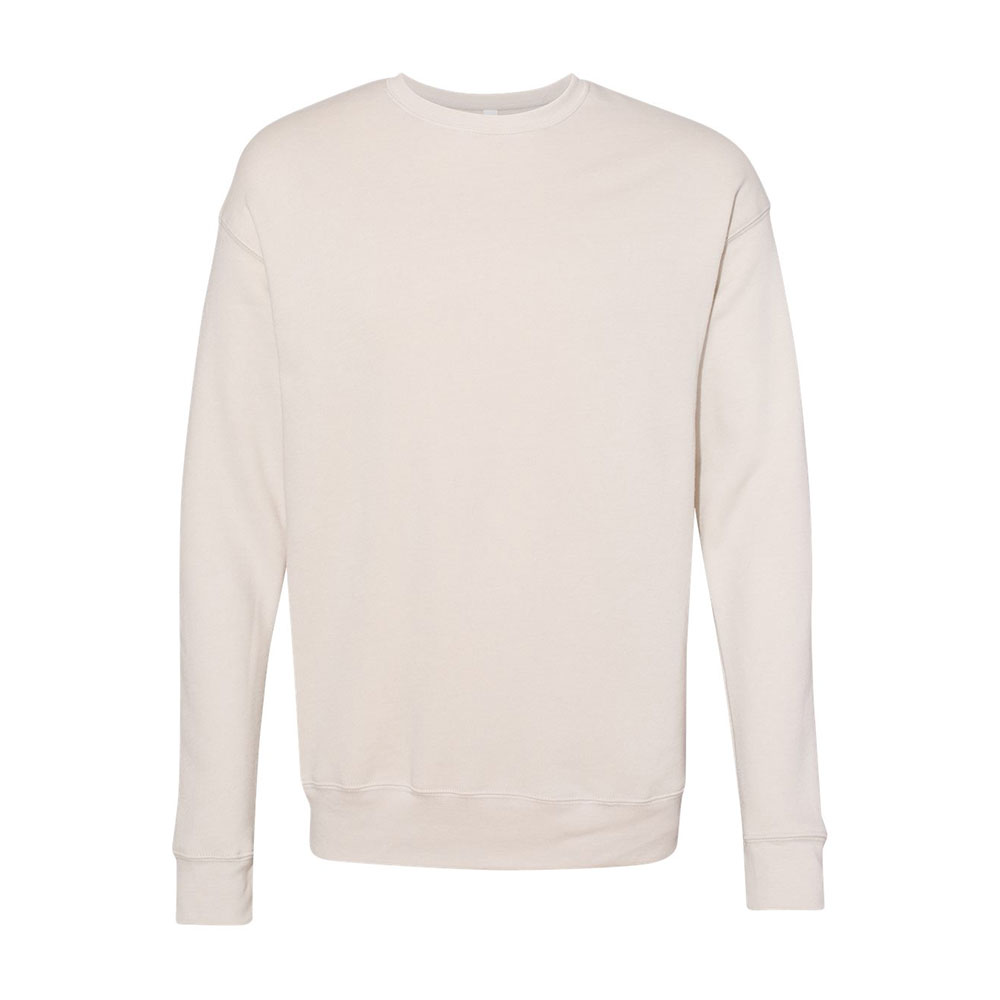 CUSTOM BELLA + CANVAS UNISEX SPONGE FLEECE DROP SHOULDER CREWNECK SWEATSHIRT