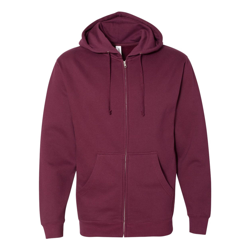 CUSTOM ITC MIDWEIGHT FULL ZIP HOODIE